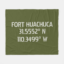 Cobertor De Velo Fort Huachuca Latitude Longitude