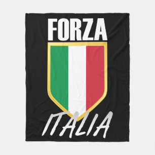 Cobertor De Velo Forza Italia Flag Soccer