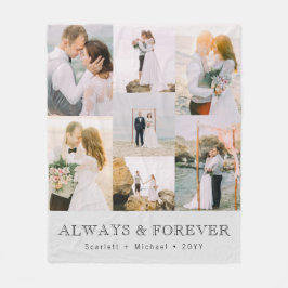 Cobertor De Velo Foto Collage Wedding
