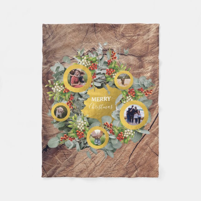 Cobertor De Velo Foto de Feriado de Colagem de Feriado da Frota de  (Frente)