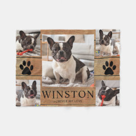 Cobertor De Velo Foto de Lembrança Personalizada de Cachorro
