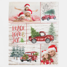 Cobertor De Velo Foto de Natal Fleece Blanket