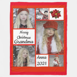 Cobertor De Velo Foto de Natal Fleece Blanket