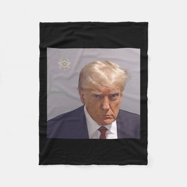 Cobertor De Velo Foto De Reserva De Donald Trump (Frente)