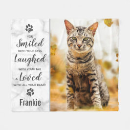 Cobertor De Velo Foto do Memorial Cat