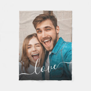 Cobertor De Velo Foto e texto do Folheto Personalizado