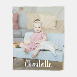 Cobertor De Velo Foto e texto exclusivos personalizados