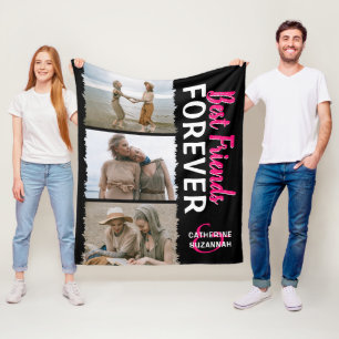 Cobertor De Velo Foto 'Melhores Amigos para Sempre' 3