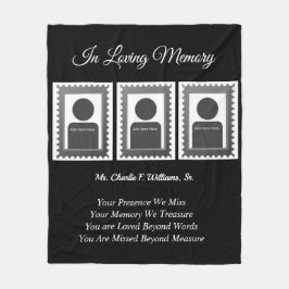 Cobertor De Velo Foto Memorial