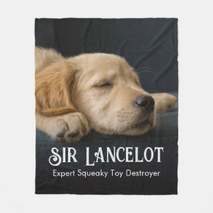 Cobertor De Velo Foto Personalizada de Animal de Estimação