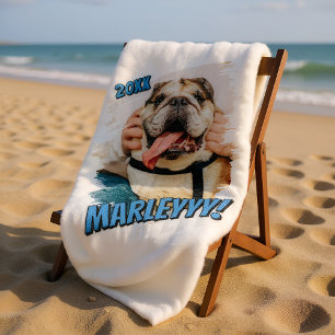 Cobertor De Velo Foto personalizada de Pet personalizada do Modern 