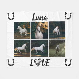 Cobertor De Velo Foto personalizada equestre