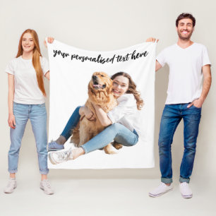 Cobertor De Velo Foto personalizada moderna
