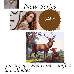 Cobertor De Velo Foto: Vintage Family Fleece Blanket