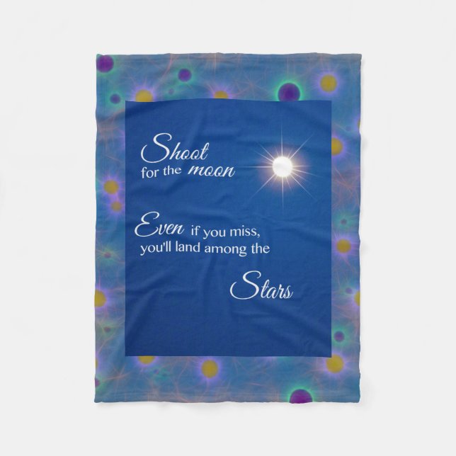 Cobertor De Velo Fotografar para a Lua (Frente)