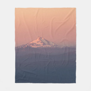 COBERTOR DE VELO FOTOGRAFIA AERIAL DA MONTANHA COM NEVE