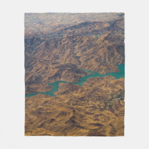 COBERTOR DE VELO FOTOGRAFIA AERIAL DA MONTANHA MARAVILHOSA