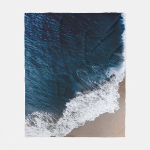 COBERTOR DE VELO FOTOGRAFIA AERIAL DO MAR
