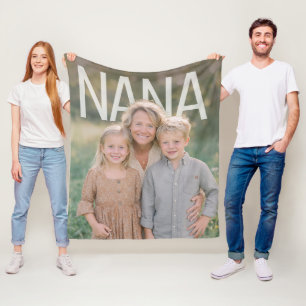 Cobertor De Velo FotoPop Nana Personalizada