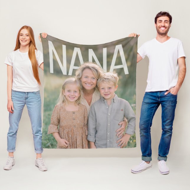 Cobertor De Velo FotoPop Nana Personalizada (In Situ)