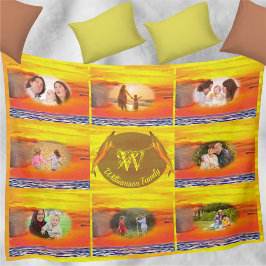 Cobertor De Velo Fotos da família Sunset 2443