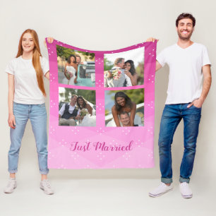 Cobertor De Velo Fotos Personalizadas a Rosa