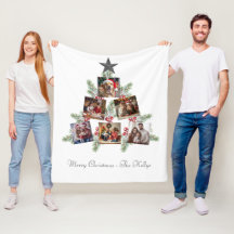 Fotos personalizadas de Natal na árvore