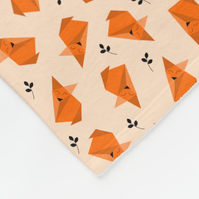 Cobertor De Velo Fox Origami (Quina)