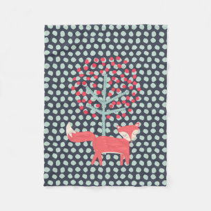 Cobertor De Velo Fox retro