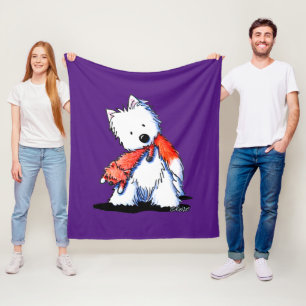 Cobertor De Velo Fox Toy Westie Terrier