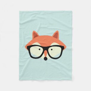 Cobertor De Velo Fox vermelho do hipster