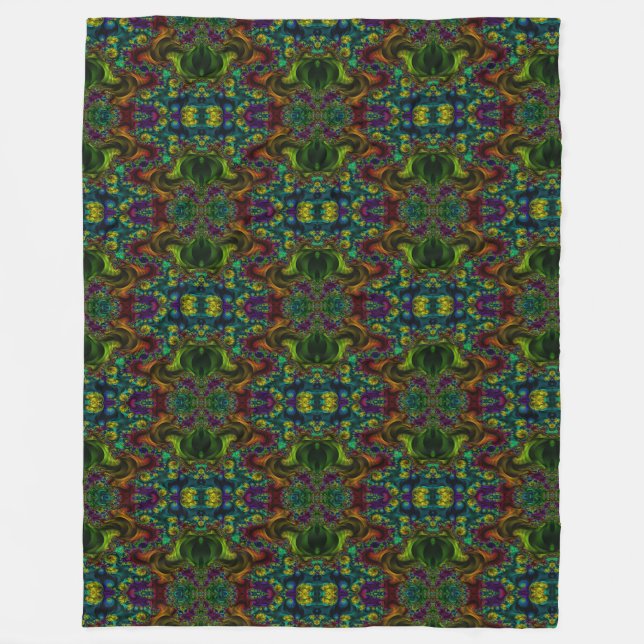 Cobertor De Velo Fractal Blanket 1 (Frente)