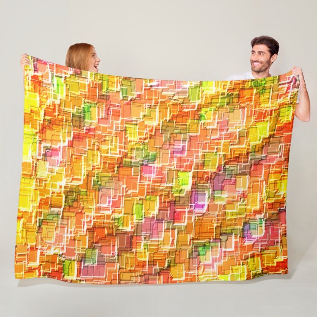 Cobertor De Velo Fragmentação exagerada de arremessos quadrados emb (In Situ)