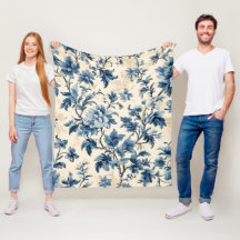 Francês Country Blue Toile