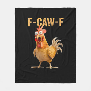 Cobertor De Velo Frango F-Caw-F Engraçado na Moda