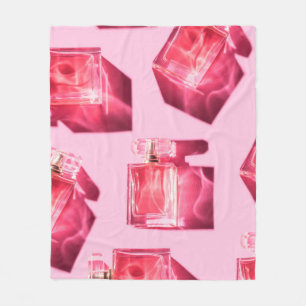 Cobertor De Velo Frascos de padrão de perfume feminino