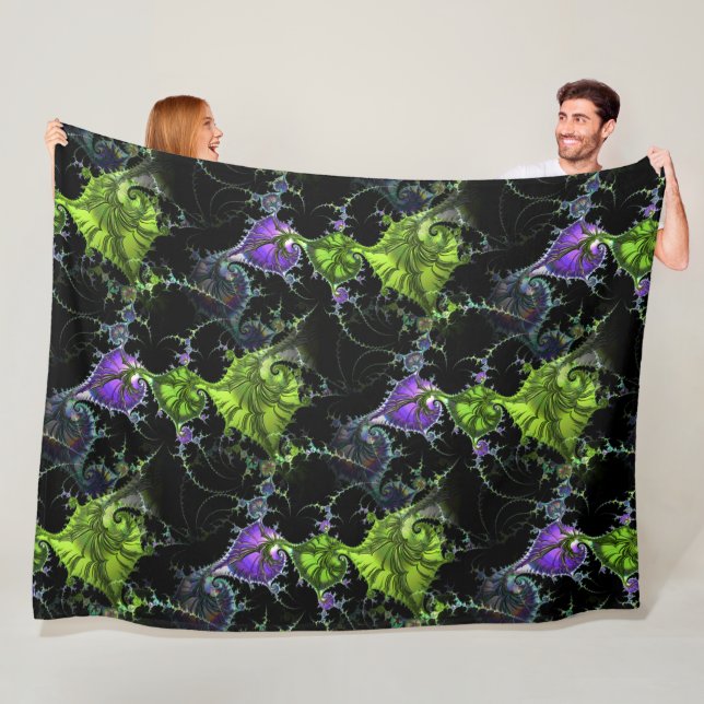 Cobertor De Velo Fratura Espiral Filigrana - Padrão Sem Costura 1 (In Situ)