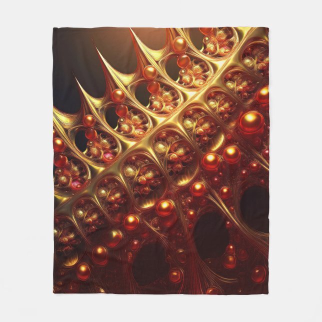 Cobertor De Velo Fratura Sharp ouro Razor (Frente)