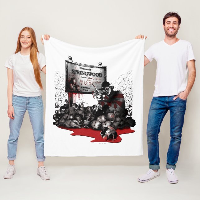 Cobertor De Velo Freddy vs. Jason | Welcome to Springwood (In Situ)