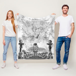 Cobertor De Velo Freemason