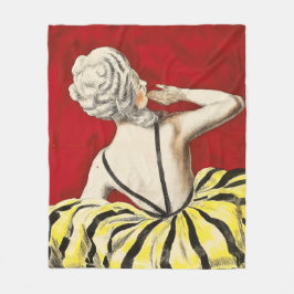 Cobertor De Velo French art nouveau beauty Creme de Luzy advertisem