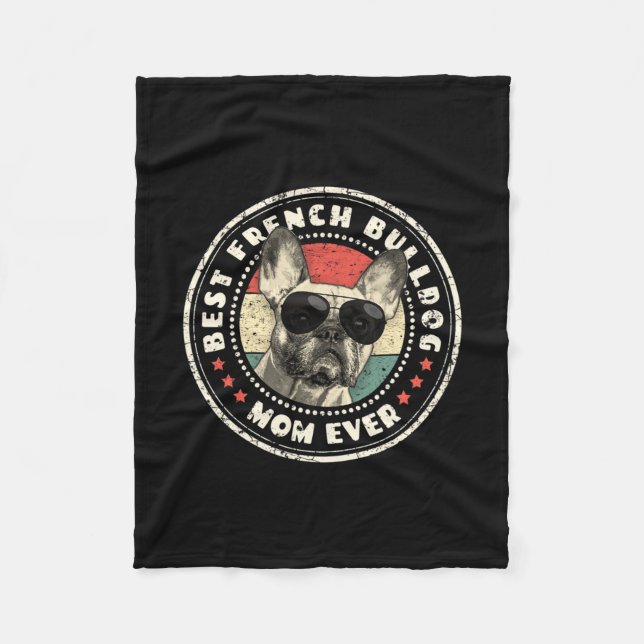 Cobertor De Velo Frenchie Mãe Alguma Vez Retrora Proprietária Do Bu (Frente)