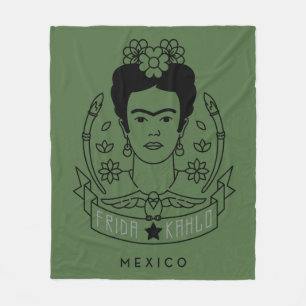 Cobertor De Velo Frida Kahlo Heroína