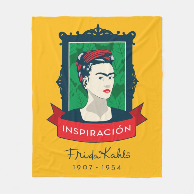 Cobertor De Velo Frida Kahlo | Inspiración (Frente)
