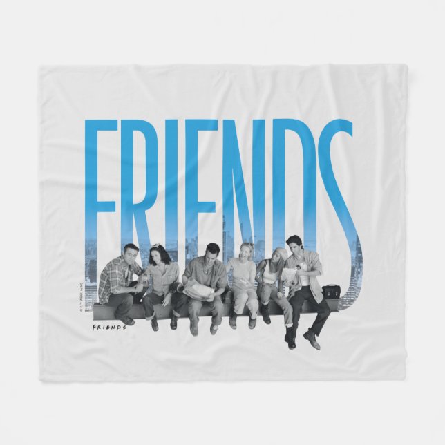 Cobertor De Velo FRIENDS™ | The Gang (Frente (Horizontal))