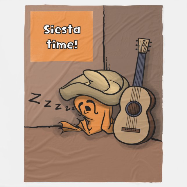 Cobertor De Velo Frijole Frog Siesta Large Blanket (Frente)