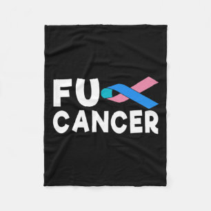Cobertor De Velo Friso de Cancer de Luta do cancer 21