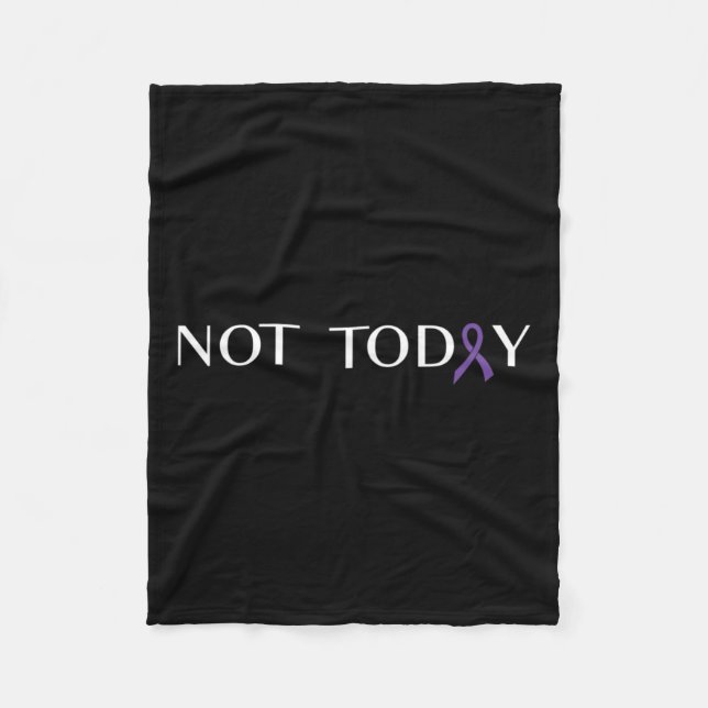 Cobertor De Velo Friso de Cancer de Luta do câncer de pâncreas 16 (Frente)