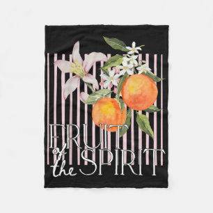 Cobertor De Velo Fruta Cristã Da Fruta De Vintagem Espirituosa Lara