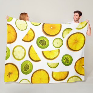 Cobertor De Velo Frutas de Citros Frescas